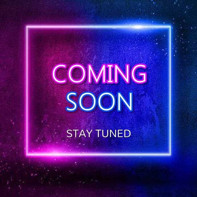 Coming Soon Announcement Template | PosterMyWall