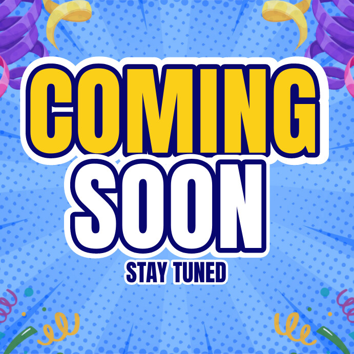 Plantilla de coming soon | PosterMyWall