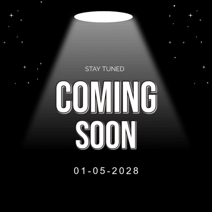 Coming soon Template | PosterMyWall