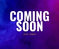 Coming soon Rectángulo Mediano template