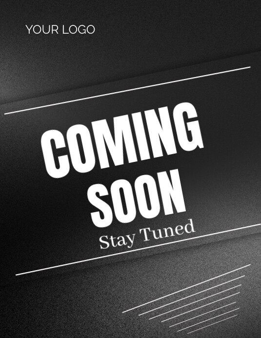 Opening Soon Templete Coming soon Template | PosterMyWall