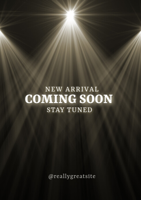 Coming soon Template | PosterMyWall