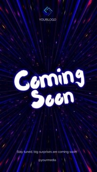 Update Coming Soon Sample coming soon video Template | PosterMyWall