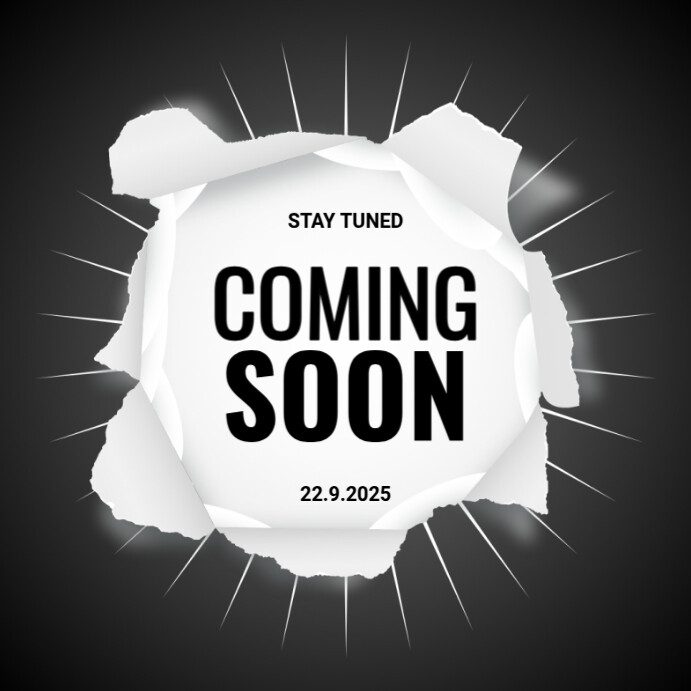 Coming Soon Template | PosterMyWall