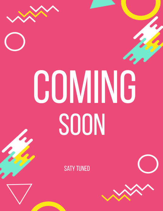 Coming soon Template | PosterMyWall