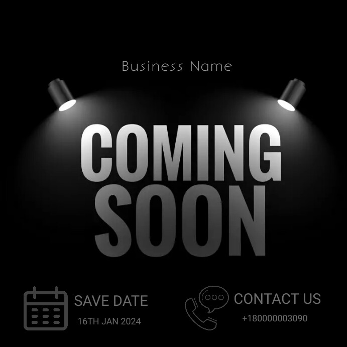 Coming Soon Template | PosterMyWall