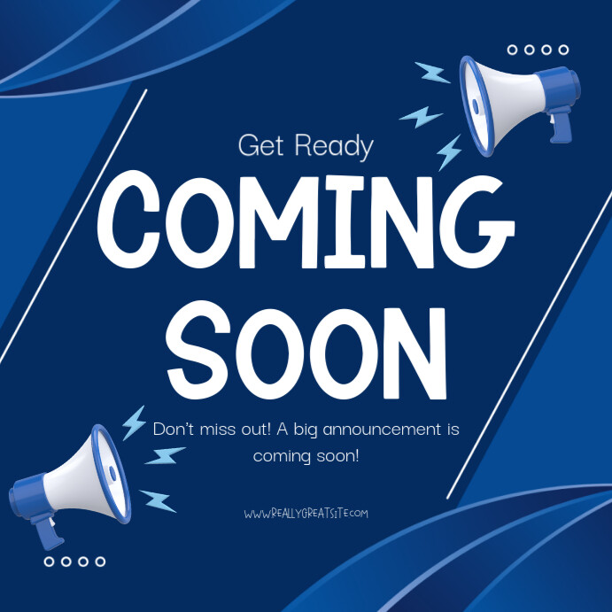 Coming Soon Template | PosterMyWall