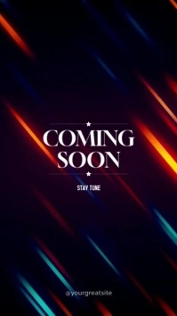 Coming Soon Instagram Reel template