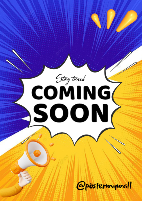 Opening Soon Templete Coming Soon Template | PosterMyWall