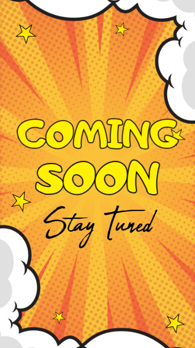 Coming soon Instagram Story template