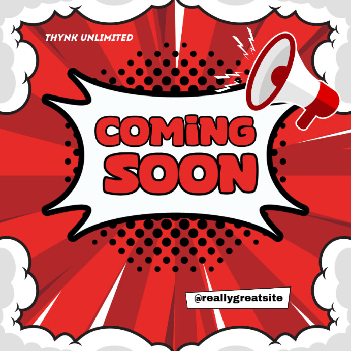 Coming Soon Instagram 帖子 template