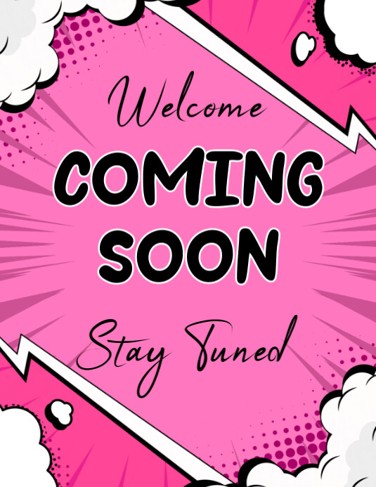 Coming soon Template | PosterMyWall