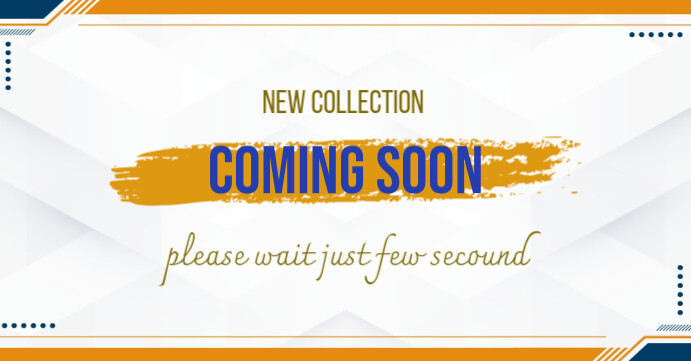 Coming soon Facebook-gebeurtenisomslag template