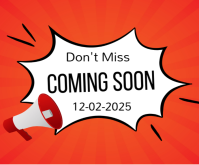 Coming Soon Medium Rectangle template