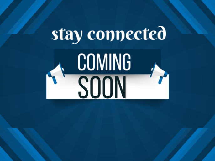Coming soon Apresentação template