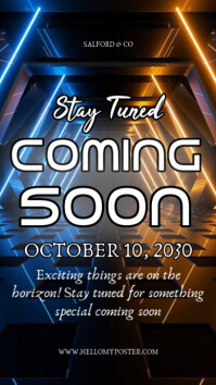Coming Soon Instagram Story template