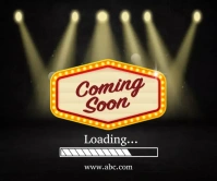 coming soon Large Rectangle template