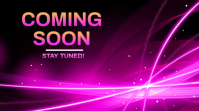 Coming Soon Digitalanzeige (16:9) template