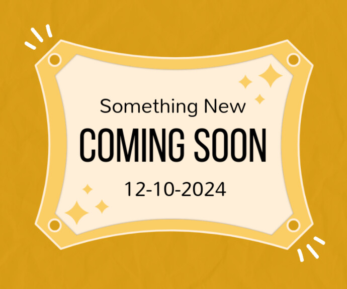 Coming soon Template | PosterMyWall