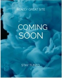 Coming soon Instagram Portrait template
