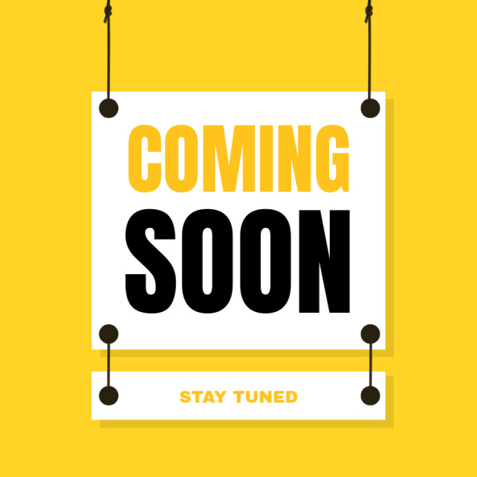 Coming Soon Iphosti le-Instagram template