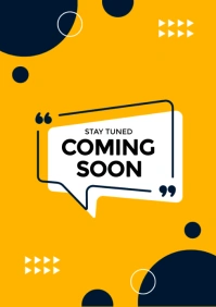 Coming Soon A2 template