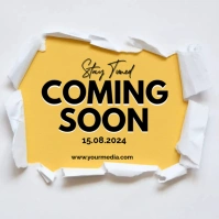 Coming soon Instagram Post template