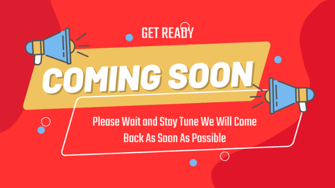 Coming Soon YouTube Thumbnail Template | PosterMyWall