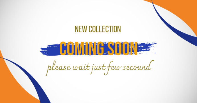 Coming soon Facebook-gebeurtenisomslag template