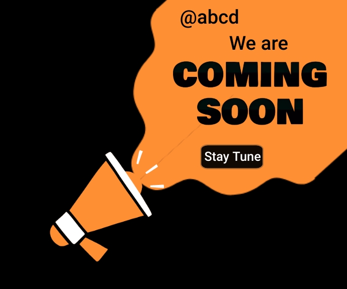 Coming Soon Template PosterMyWall