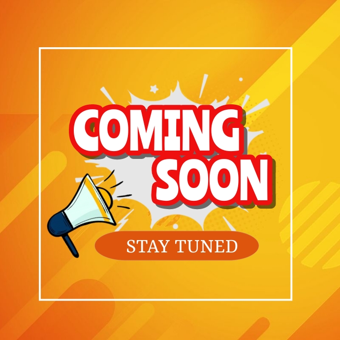 COMING SOON Instagram Plasing template