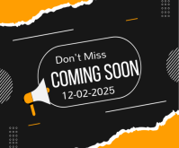 Coming Soon Medium Rectangle template