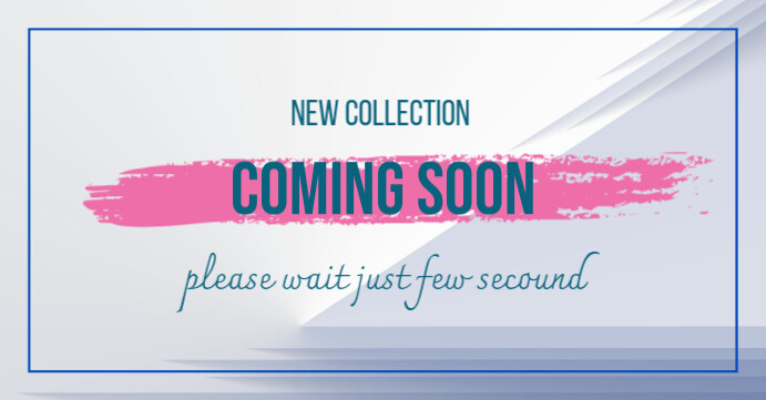 Coming soon Facebook-gebeurtenisomslag template