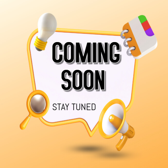 Coming soon Template | PosterMyWall