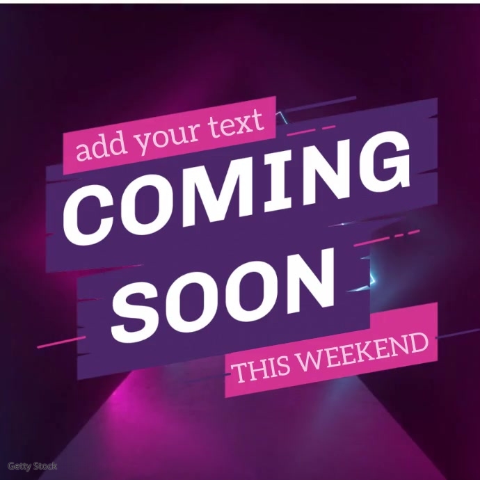 Coming soon flyer Template PosterMyWall