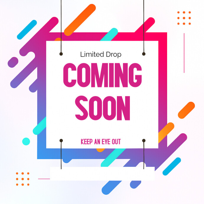 Plantilla de Coming Soon Insta Post Template | PosterMyWall
