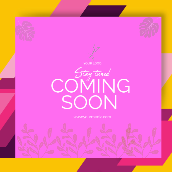 Coming Soon Announcement Template | PosterMyWall