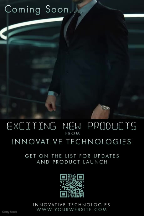 Coming Soon New Product Teaser Template | PosterMyWall