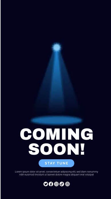 Coming Soon Poster Template | PosterMyWall