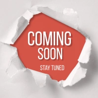Coming soon stay tuned Instagram 帖子 template