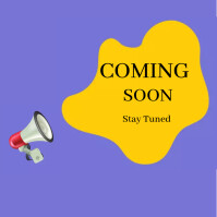 Coming soon template | PosterMyWall