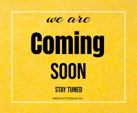 Coming soon template Medium Rectangle