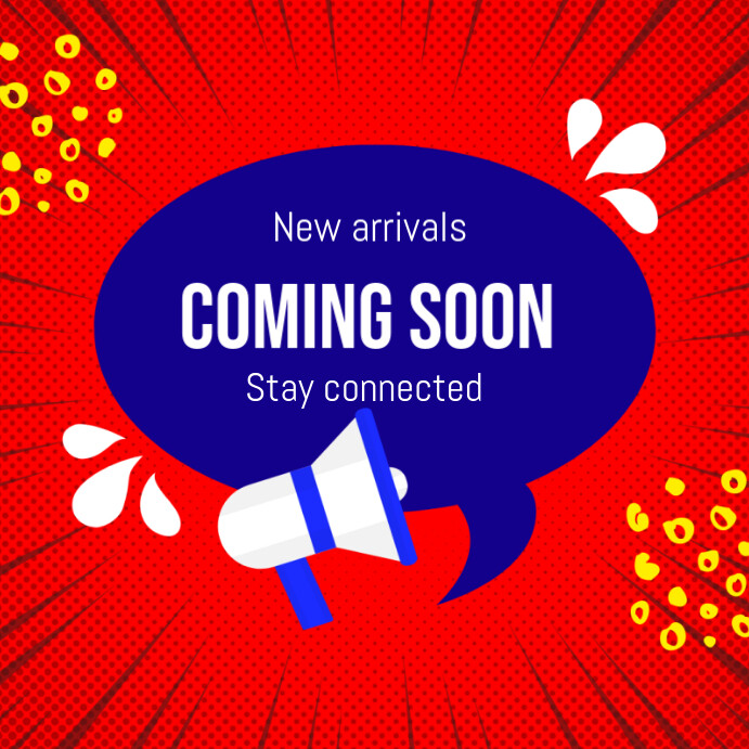 Coming soon template | PosterMyWall