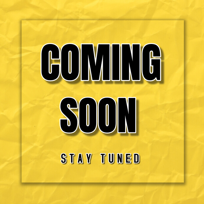 Plantilla de Coming soon template | PosterMyWall
