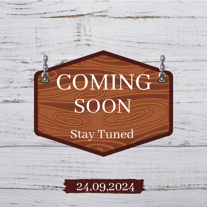 Coming soon template | PosterMyWall