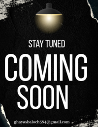 Coming Soon template Flyer (US Letter)