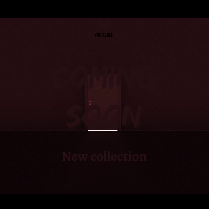 Coming soon video announcement Template PosterMyWall