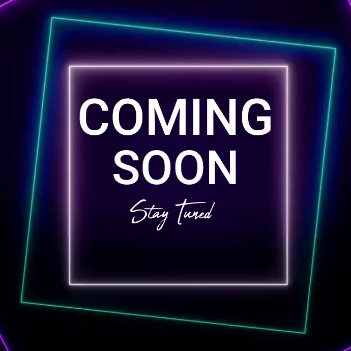 Coming soon video Template PosterMyWall