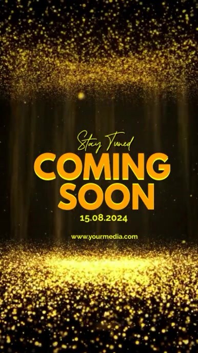Coming Soon Message Videotutorial Coming soon video Template | PosterMyWall