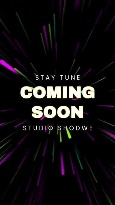 Coming Soon Message Videotutorial coming soon video Template | PosterMyWall